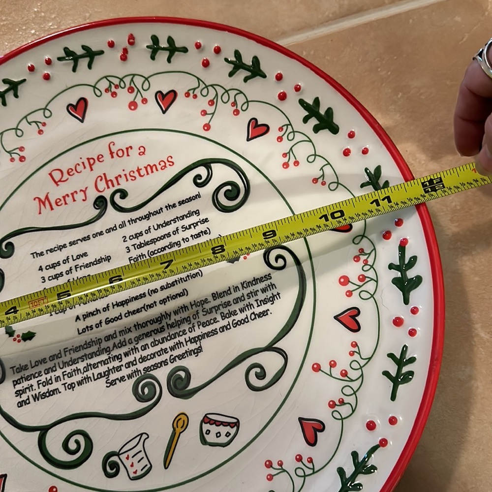 VTG Christmas Plater - Picture 5 of 6